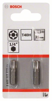 Bosch sukimo antgalis, 2 vnt, T40H, 25 mm