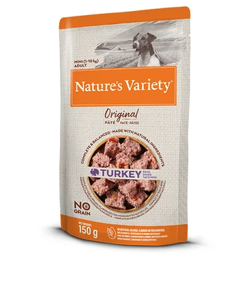 Nature's Variety Mini konservai šunims su kalakutiena, 150 g