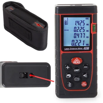 Verk Group lazerinis rangefinder 40m digital distance gauge