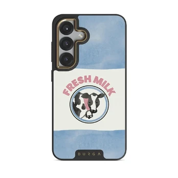 Milkshake - Samsung Galaxy S25 Case, Elite Dark (Magnetic) / Gold