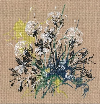 Cross stitch kit "Dandelions" S1557