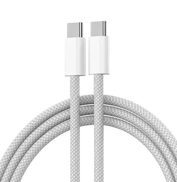 MCM Type-C į Type-C medžiaginis duomenų kabelis 60W, 1M