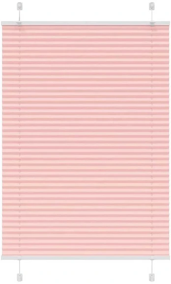 Plisuota žaliuzės rožinė 95x150 cm Audinio plotis 94,4 cm