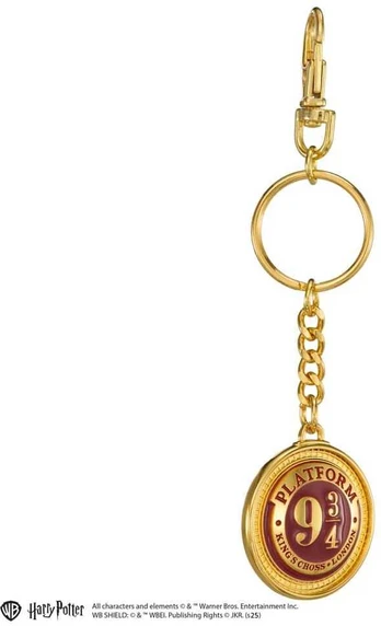 Usorteret Noble Collection Harry Potter Platform 9 3/4 keychain 10cm