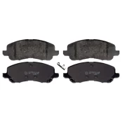 FEBI FE116102 Brake pad set kaina
