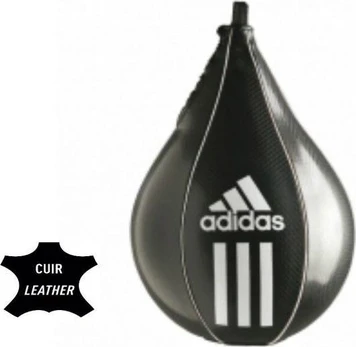 Greičio kriaušė Adidas, odinė - 15 x 23 cm
