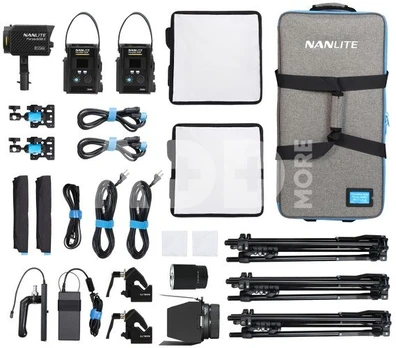 Nanlite PavoSlim 60B-Forza 60BII-3KIT-LS-S