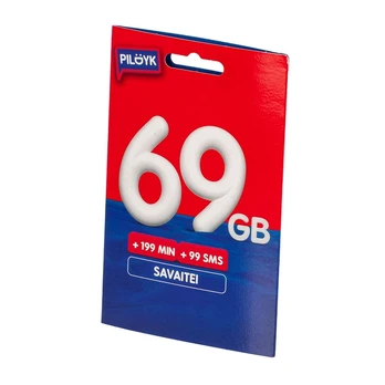 PILDYK pakuotė 69 GB