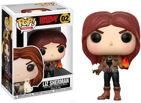 Uk Import Funko Pop! Comics: Hellboy - Liz Sherman 02 (22718)