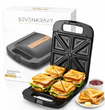 Sumuštinių keptuvė Sevenkraft, 4 sumuštiniams
