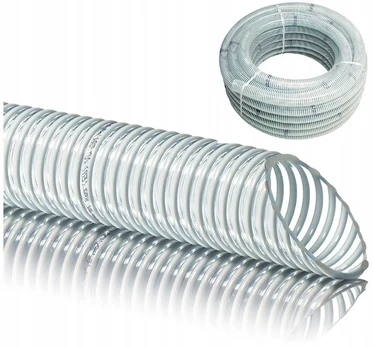 Žarna siurbimo-išpūtimo spiralinė maistinė ali-flex 150mm saf150 1m