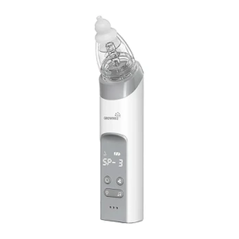 Grownsy nasal aspirator with 3 tips (pilka)