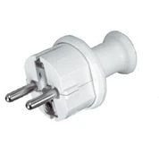 Baltas Schuko kištukas 230v 16a, 74x36.5mm