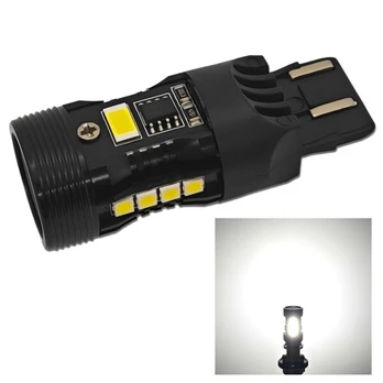 LED lemputė W21/5W, 7443 12V be gedimo, balta ES-USA