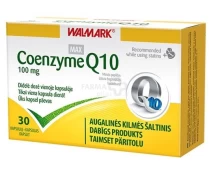 Maisto papildas WALMARK Coenzyme Q10 Max 100mg N30 kaina