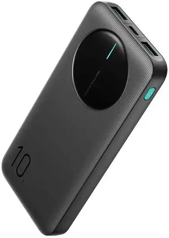 Joyroom Power Bank 2.4A LED 10000mAh juodas