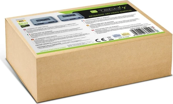 TECHLY 2x1 HDMI 2.1 8K Switch