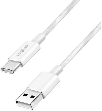 Cable | USB 2.0 | USB A plug,USB C plug | 1.5m | white | 480Mbps | 60W