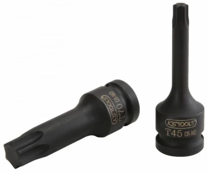 Smūginė galvutė antgalis 1/2", TX30, ilga, KS Tools