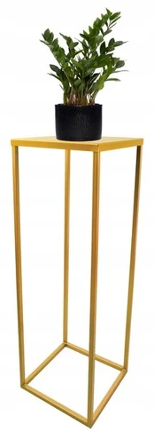 Framado Metalinis stovas gėlėms Loft aukso spalvos 60cm