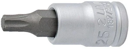 UNIOR atsuktuvo galvutė 1/4" TX 8