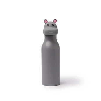 Dvigubasienis termosas vaikams 450 ml, LON2018 pilka