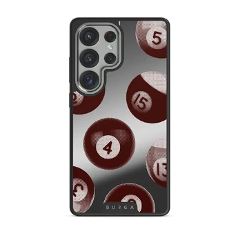 Cue - Samsung Galaxy S25 Ultra Case, Elite Mirror Dark (Magnetic) / Silver
