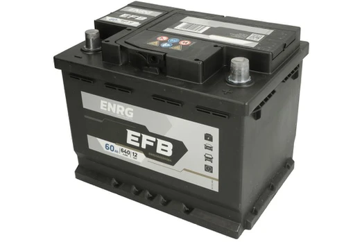 Akumuliatorius ENRG ENRG560500064 12V 60Ah 640A D+