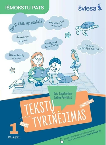 Lietuvių kalbos tekstų tyrinėjimas 1 klasei