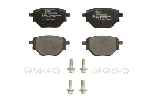 DELPHI LP3646 Brake pad set