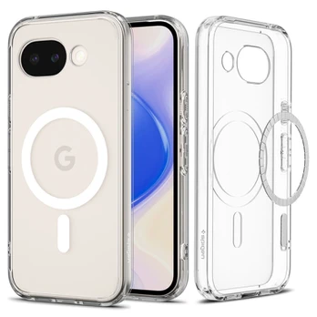 Dėklas Spigen Ultra Hybrid MagSafe, clear baltas - Google Pixel 10a
