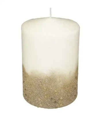 Candle Glitter Gold 90gr