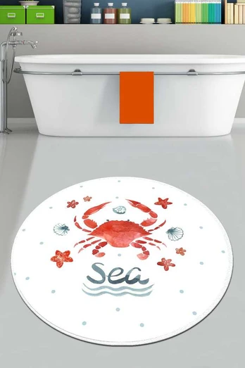 Rankšluostis Foutastic Vonios kilimėlis Crab Circle Djt 80