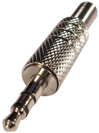 Kištukas 3.5mm stereo /metalinis/