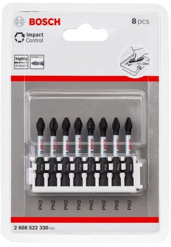 Bosch Suktuvo antgaliai PH2/L50 8 vnt./Impact Control