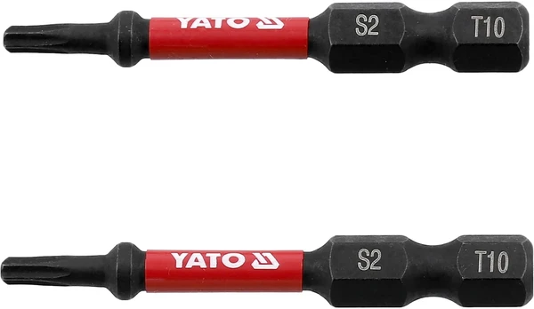 Yato IMPACT BITS 1/4''X50 MM T10 2 vnt