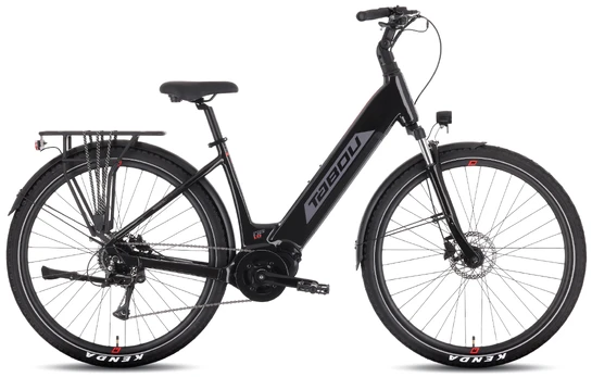Elektrinis dviratis Tabou Mono UP 1.0 Plus black-red-16"