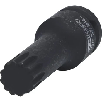 smūginė galvutė 1/2" M16 XZN ilga, KS Tools