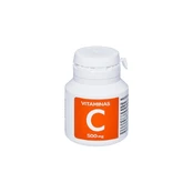Vitaminas C 500 mg tabletės N50 kaina
