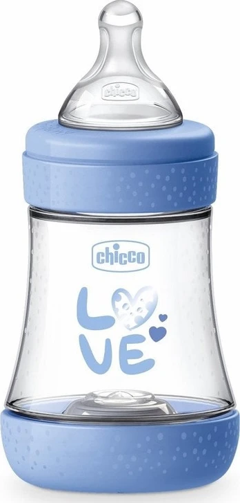 Chicco BUTELAS P5 PLASTIC SIL.150 ML SLOW BOY 8058664153862