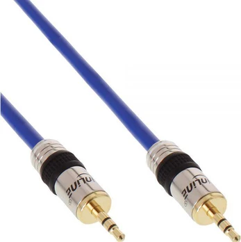 Kabelis InLine Jack 3.5mm - Jack 3.5mm 7m mėlyna (99958P)