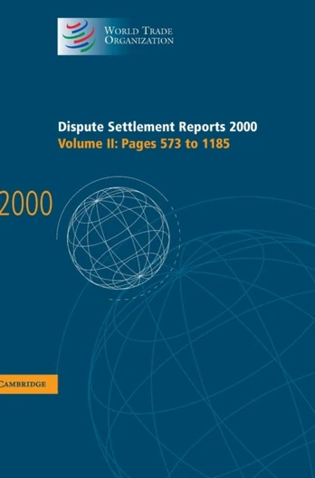 Dispute Settlement Reports 2000: Volume 2, Pages 573-1185