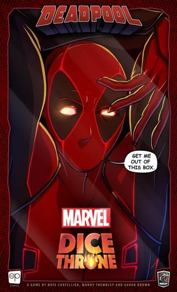 Stalo žaidimas Roxley Games Marvel Dice Throne Deadpool, EN