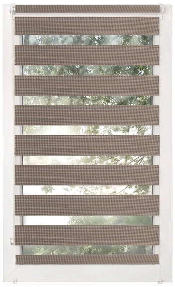 Ritininė užuolaida Karpol Basic, ruda, 115 cm x 150 cm