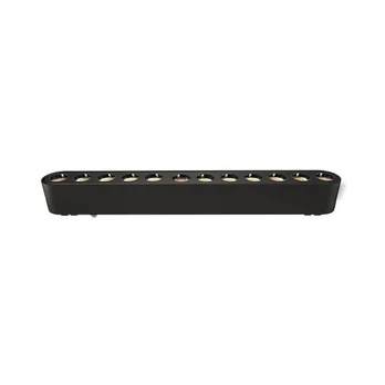 MasterLED bėginis šviestuvas Luxo Linea 6829, juodas