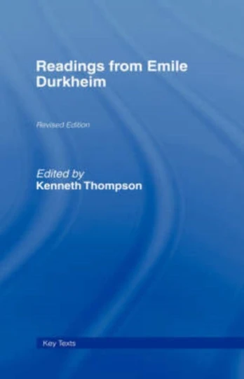 Readings from Emile Durkheim