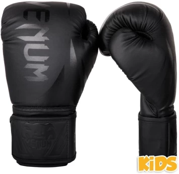 Bokso pirštinės Venum Challenger 2.0 Kids - juodos - 4 oz
