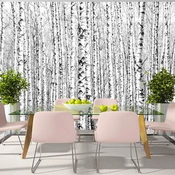 Artgeist Fototapetas - Birch forest