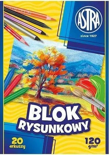 Astra Blokas A4 20k, baltas 10vnt.