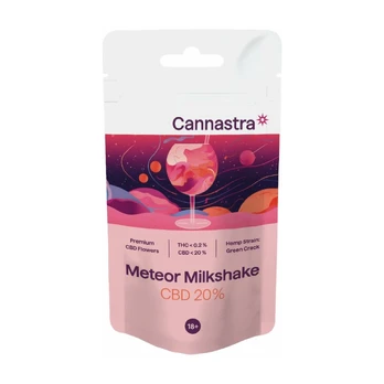 Cannastra 20% Meteor Milkshake CBD Žiedai